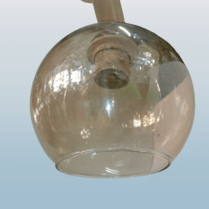 Suspension Lampe coupole en bois – Image 2