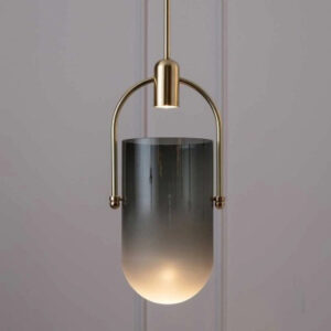 Suspension Loly Verre fumé