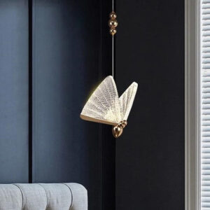 Suspension Papillon White