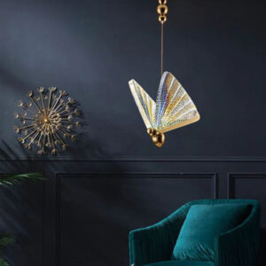 Suspension Papillon Color