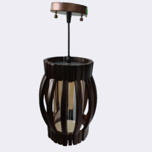Suspension en bois brun