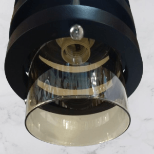Suspension en bois rondelle – Image 2