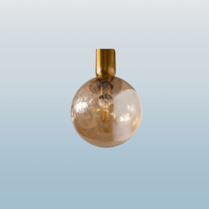 Suspension placage verre rond – Image 2