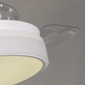 Plafonnier LED Ventilateur avec telecommande – Image 8