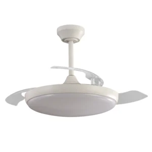 Plafonnier LED Ventilateur avec telecommande – Image 9